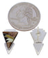 Tiger Eye And Multicolor Inlay Silver Earrings EX32466